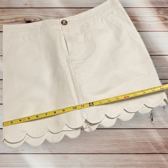 COPY - NWOT*4*Lilly Pulitzer*Colette Scallop Hem Skort - Picture 4 of 5